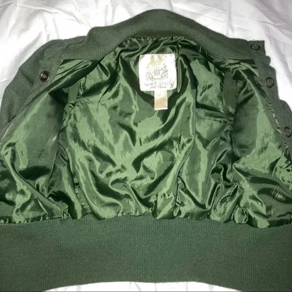 Wet Seal Green Jacket - Picture 5 of 10